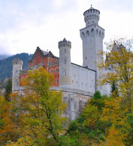 Schloss Neuschwanstein Großaufnahme