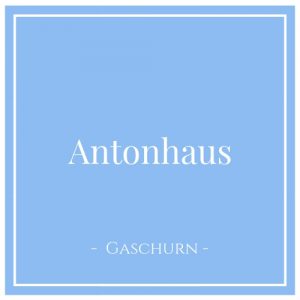 Antonhaus, Gaschurn, Montafon, Österreich