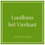 Landhaus het Vierkant, Schoorldam, Netherlands