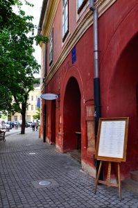 Arcades on the Piata Mica, Sibiu