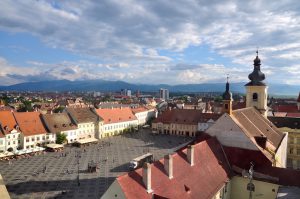 Blick auf den Grossen Ring, Piata Mare, von Hermannstadt, Sibiu