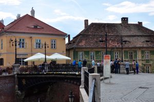 Die Lügenbrücke in Hermannstadt, Sibiu