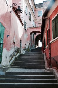 Stairway in Sibiu