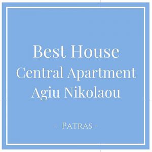Best House Central Apartment Agiou Nikolaou, Patras, Peloponnes, Griechenland auf Charming Family Escapes