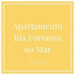 Apartamento Ria Formosa no Mar, Fuseta, Algarve, Portugal on Charming Family Escapes