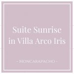 Suite Sunrise in Villa Arco Iris, Fuseta, Moncarapacho, Portugal on Charming Family Escapes