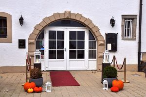 Chateau d'Urspelt, restaurant entrance