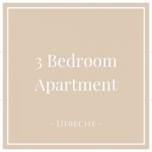 3 Bedroom Apartment, Utrecht, Netherlands