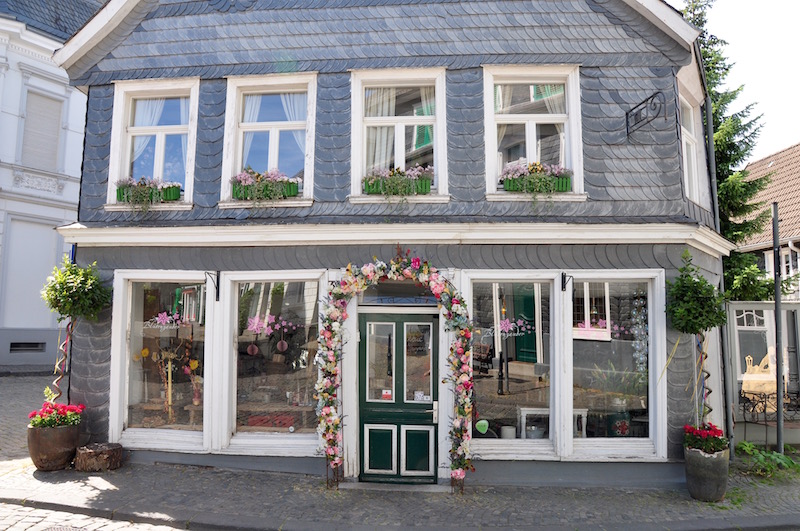 Flower shop 'Blütenzauber' in Solingen-Gräfrath
