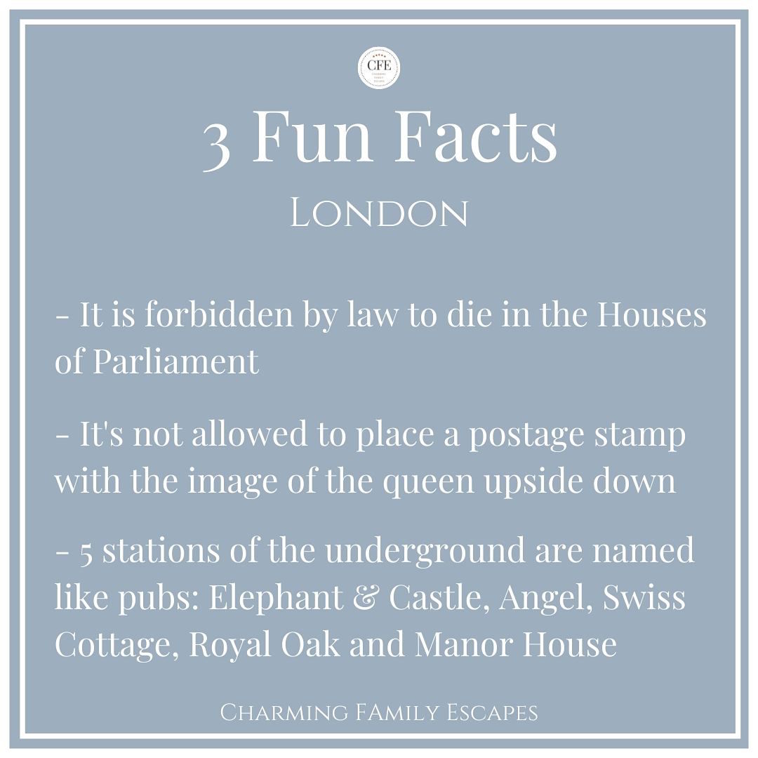 3 Fun Facts - London