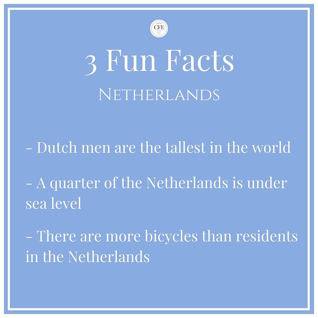 3 Fun Facts Netherlands