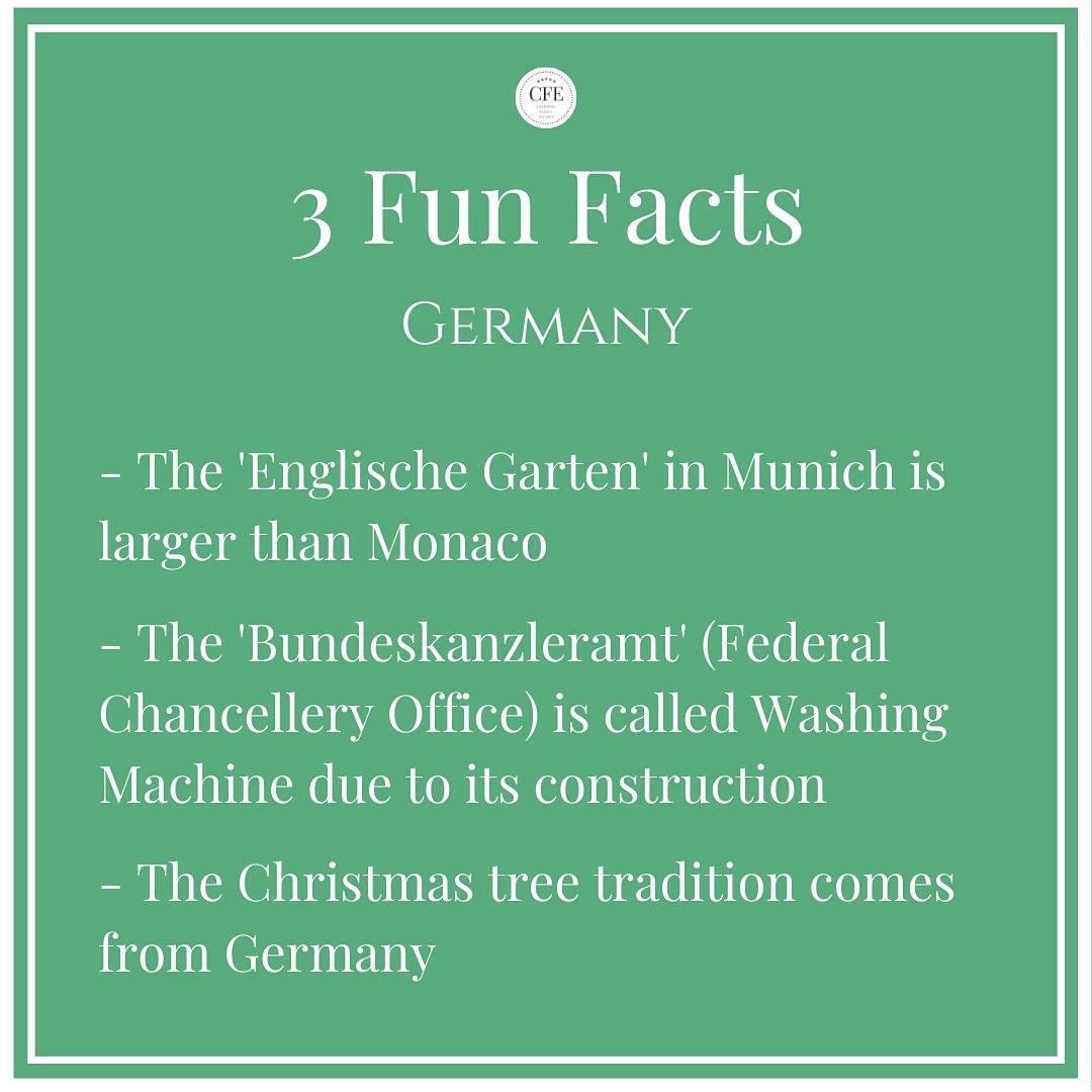 3 Fun Facts Germany