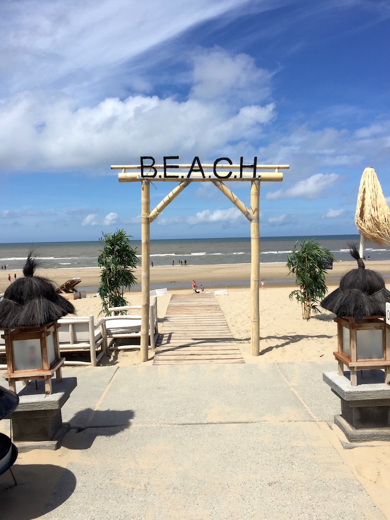 Noordwijk - Weg zum Strand