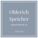 Ohlerich Speicher Apartment 40, Wismar, Charming Family Escapes