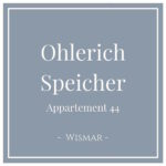 Ohlerich Speicher Apartment 44, Wismar, Charming Family Escapes