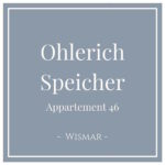 Ohlerich Speicher Apartment 46, Wismar, Charming Family Escapes