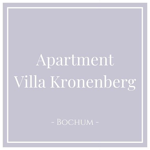 Apartment Villa Kronenberg in Bochum