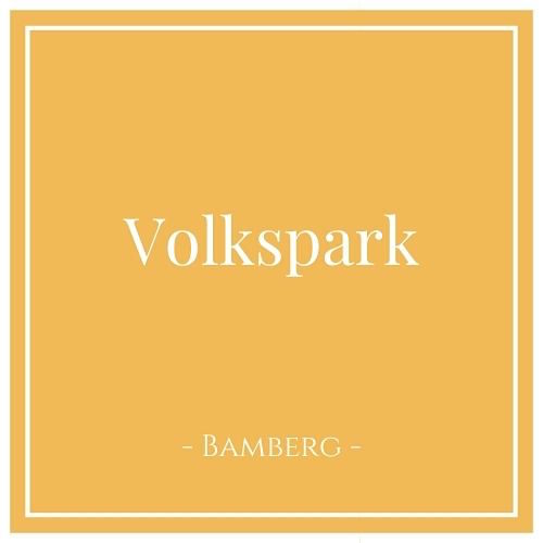 Volkspark, Bamberg