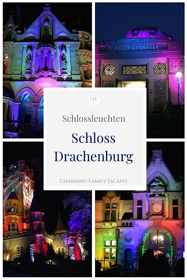 Infos zum Schlossleuchten auf Schloss Drachenburg auf Charming Family Escapes