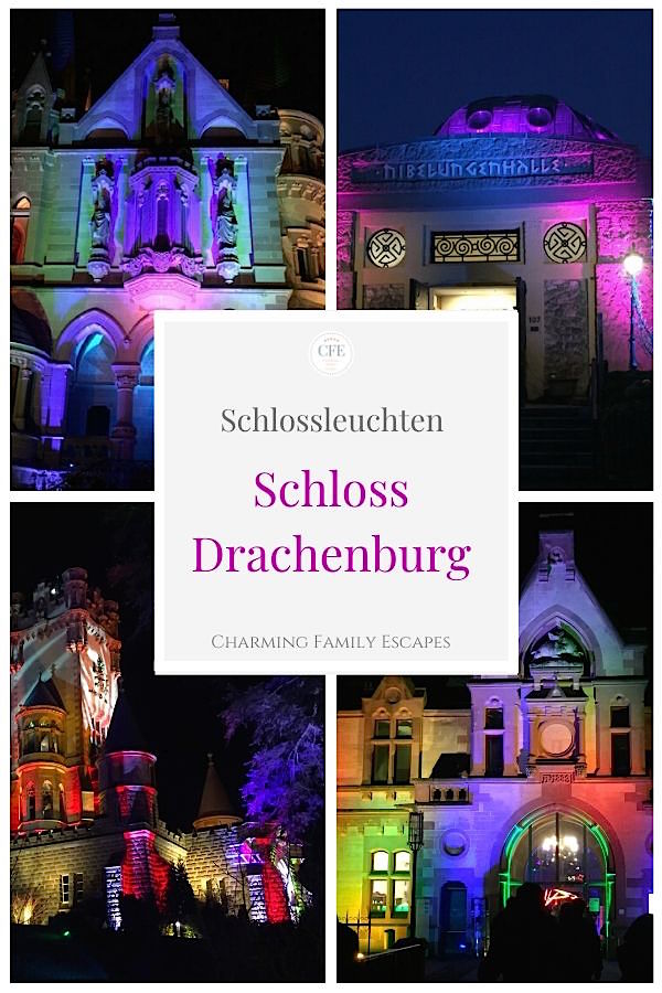 Schlossleuchten Schloss Drachenburg auf Charming Family Escapes