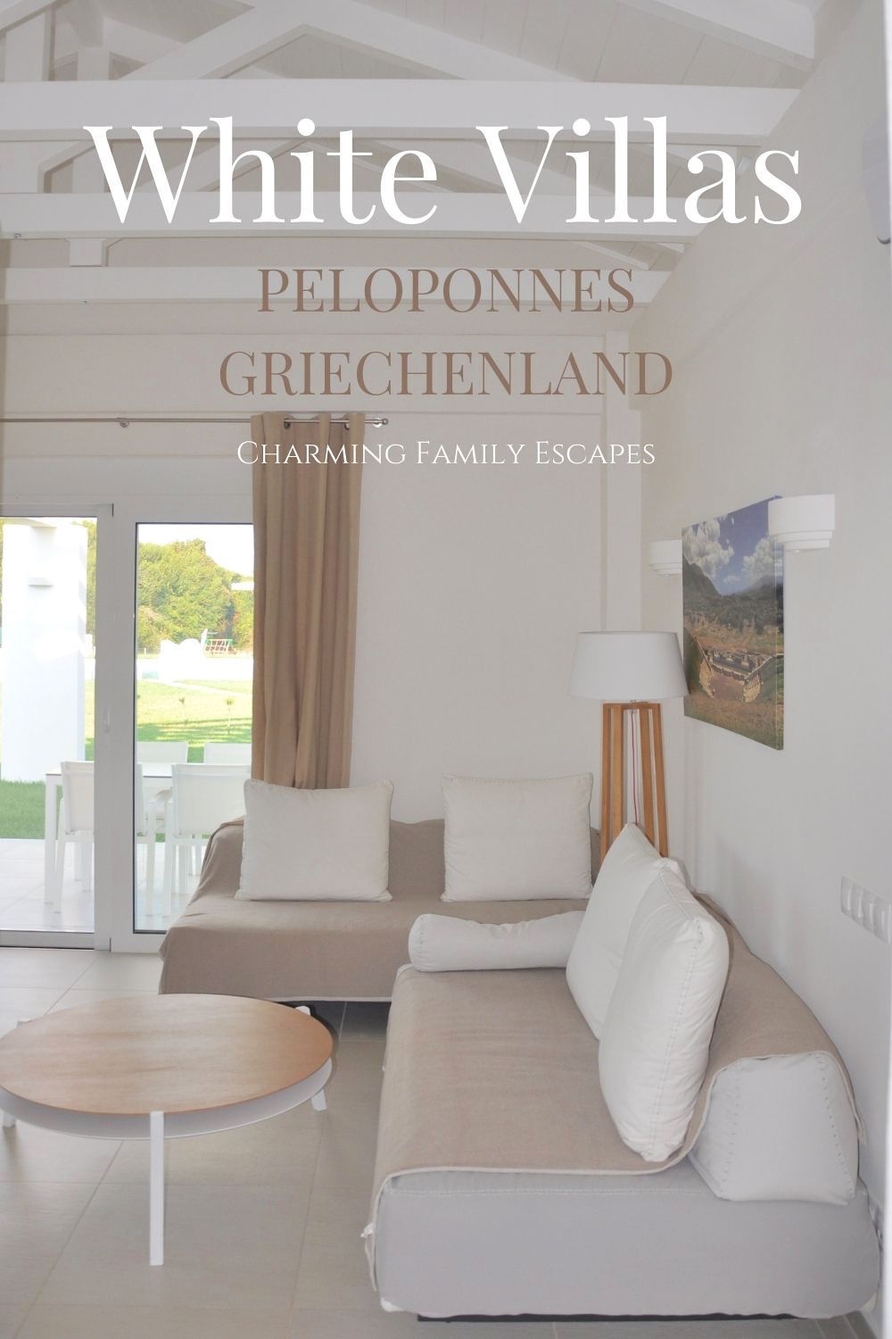 White Villas, Peloponnes, Griechenland auf Charming Family Escapes