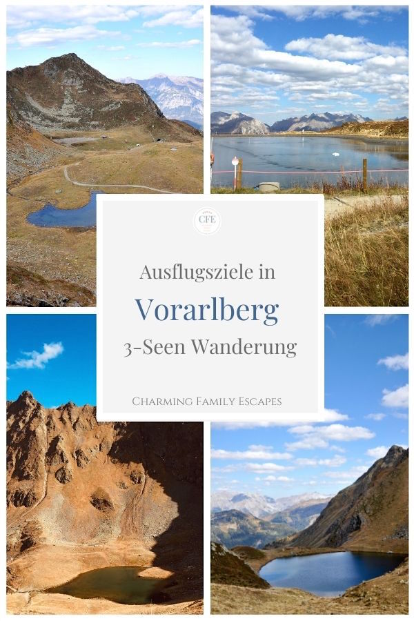 Excursion destinations in Vorarlberg - the 3-lake hike