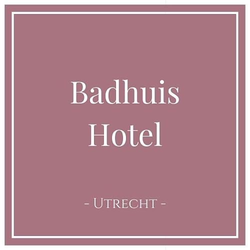 Badhuis Hotel, Hotel in Utrecht, Holland