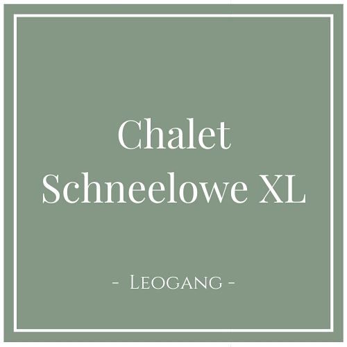 Chalet Schneelowe XL, Leogang, Österreich 859885