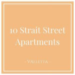 Hotel Icon for 10 Strait Street Apartments Valletta, Malta on Charming Family Escapes