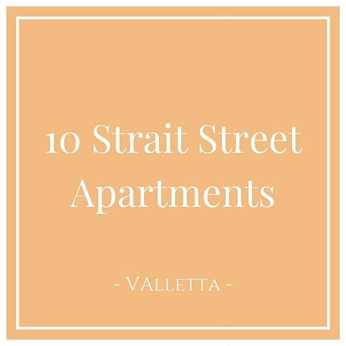 Hotel Icon für 10 Strait Street Apartments Valletta, Malta auf Charming Family Escapes