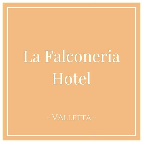 Hotel Icon für La Falconeria Hotel Valletta, Malta auf Charming Family Escapes