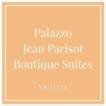 Hotel Icon for Palazzo Jean Parisot Boutique Suites Valletta, Malta on Charming Family Escapes
