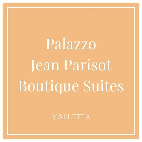 Hotel Icon für Palazzo Jean Parisot Boutique Suites Valletta, Malta auf Charming Family Escapes