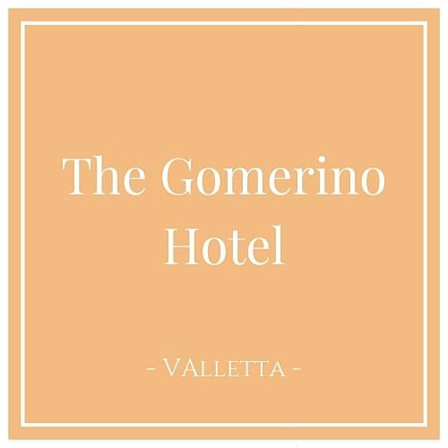 Hotel Icon für The Gomerino Hotel Valletta, Malta auf Charming Family Escapes