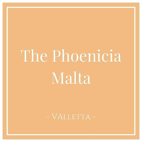 Hotel Icon für The Phoenicia Malta Hotel Valletta, Malta auf Charming Family Escapes