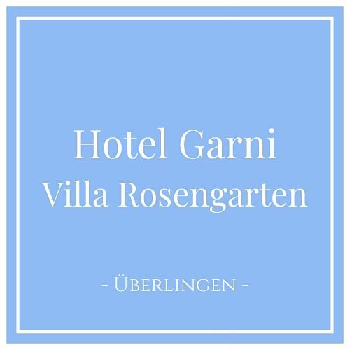 Hotel Garni Villa Rosengarten in Überlingen am Bodensee, Deutschland