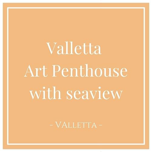 Hotel Icon für das Valletta Art Penthouse with seaview, Ferienwohnung für Familien auf Malta - Charming Family Escapes