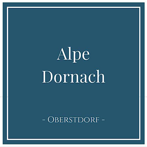 Alpe Dornach, Hotel in Oberstdorf im Allgäu, Deutschland