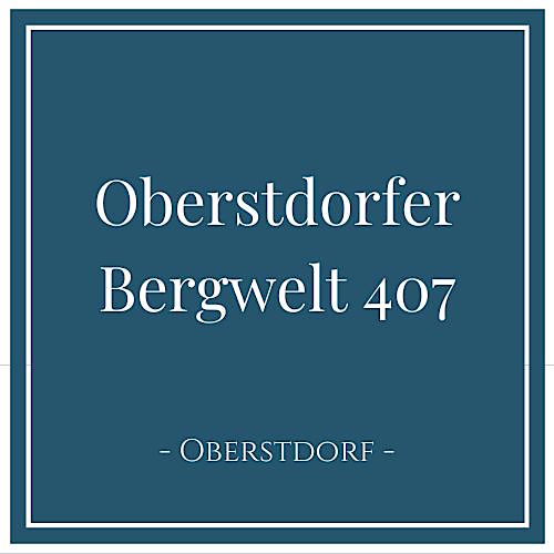 Oberstdorfer Bergwelt 407, Apartment in Oberstdorf im Allgäu, Germany