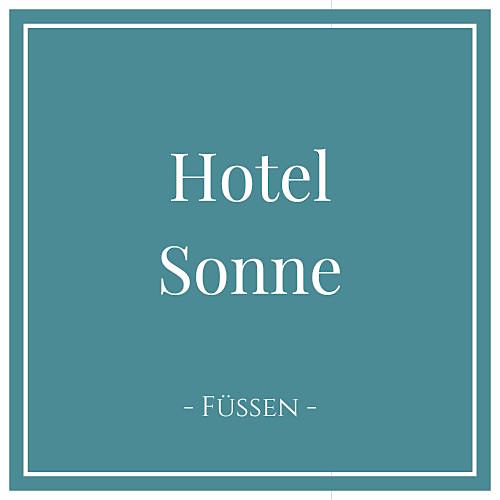 Hotel Sonne in Füssen im Allgäu, Deutschland(1)