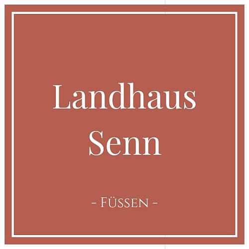 Landhaus Senn, Ferienwohnung in Füssen im Allgäu, Deutschland
