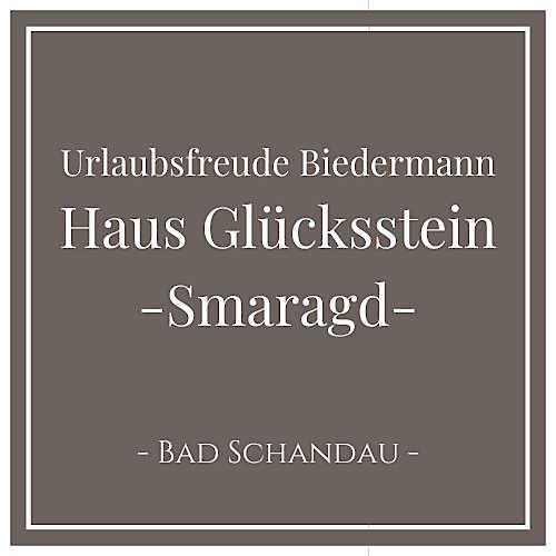 Urlaubsfreude Biedermann Haus Glücksstein -Smaragd- Ferienwohnung in Bad Schandau in der Sächsischen Schweiz, Deutschland