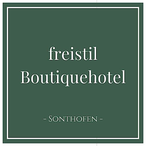 freistil Boutiquehotel in Sonthofen im Allgäu, Deutschland