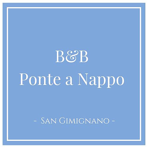 B&B Ponte a Nappo San Gimignano, Italien