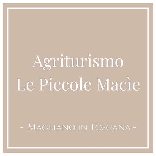Agriturismo Le Piccole Macìe, Magliano in Toscana, Toskana, Italien