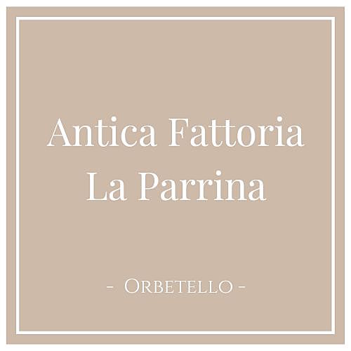 Antica Fattoria La Parrina, Orbetello, Toskana, Italien